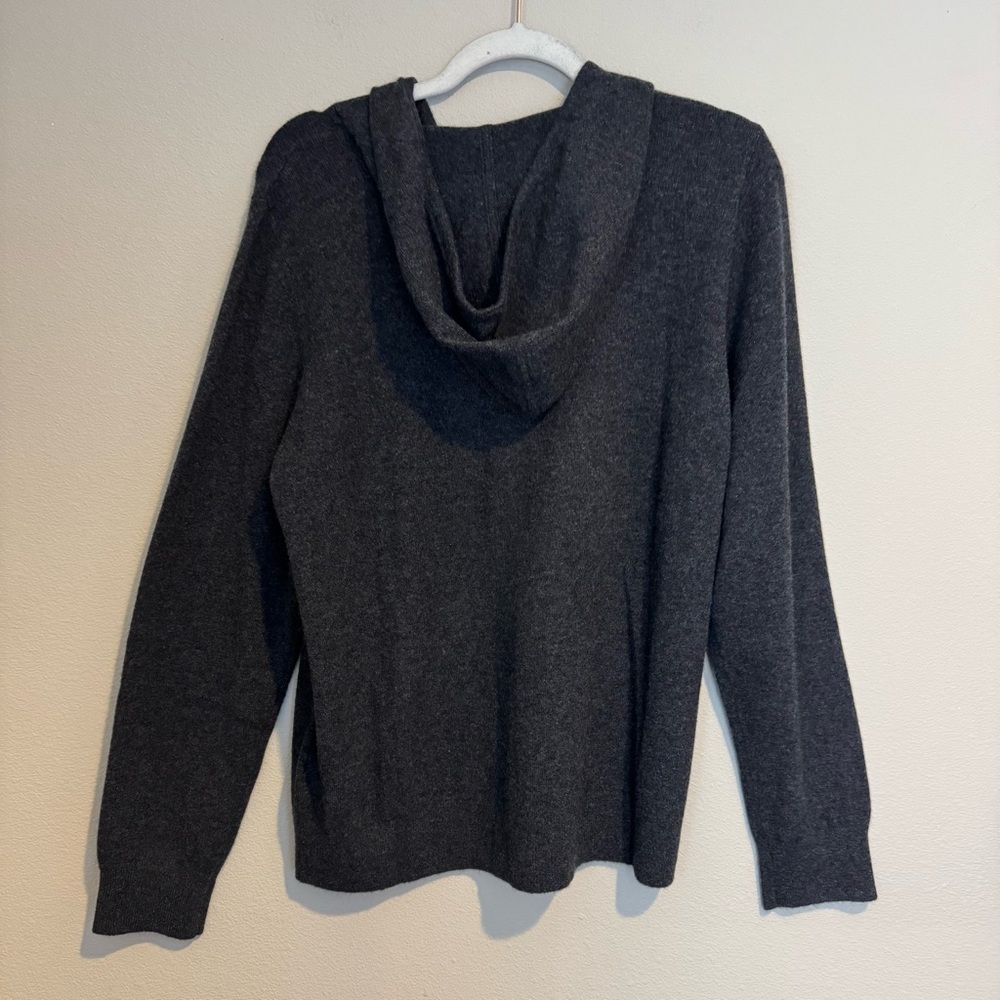 Quince Mongolian Cashmere Full-Zip Hoodie - Picture 4 of 8